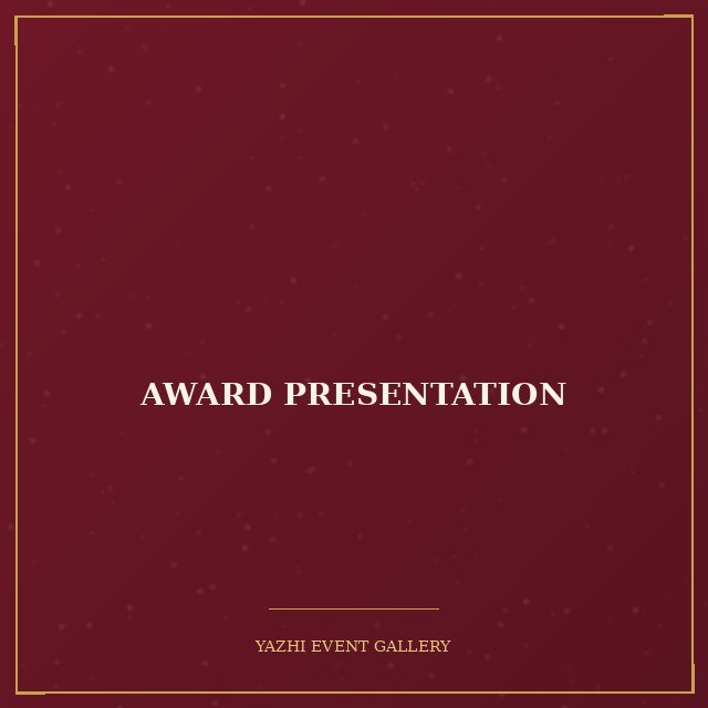 Award Presentation